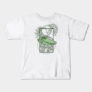 Alligator Skull Kids T-Shirt